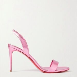 Christian Louboutin O Marylin 85 Leather Slingback Sandal